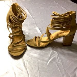 Womens strapped sandals by XOXO